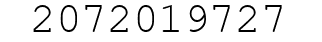 Number 2072019727.