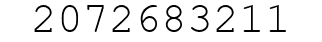 Number 2072683211.