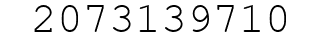 Number 2073139710.