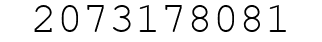 Number 2073178081.