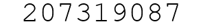 Number 207319087.