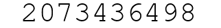 Number 2073436498.