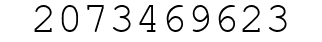 Number 2073469623.