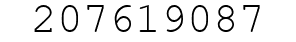Number 207619087.