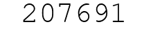 Number 207691.