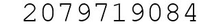 Number 2079719084.