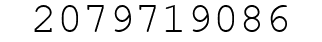 Number 2079719086.