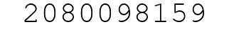 Number 2080098159.