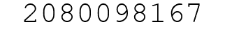 Number 2080098167.