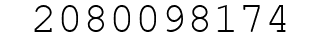 Number 2080098174.