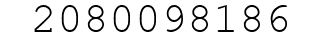 Number 2080098186.