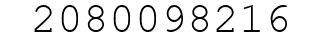 Number 2080098216.