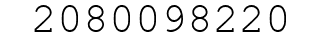Number 2080098220.