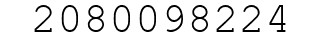 Number 2080098224.