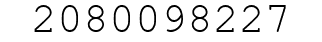 Number 2080098227.
