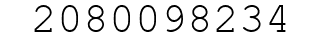 Number 2080098234.