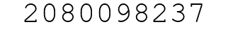 Number 2080098237.
