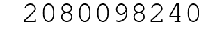 Number 2080098240.