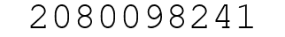 Number 2080098241.