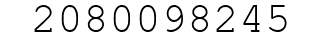 Number 2080098245.