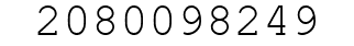 Number 2080098249.