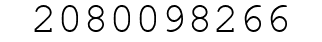 Number 2080098266.
