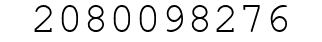 Number 2080098276.