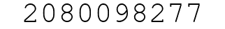 Number 2080098277.