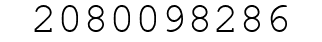 Number 2080098286.