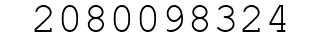 Number 2080098324.