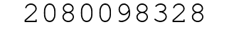 Number 2080098328.