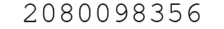 Number 2080098356.