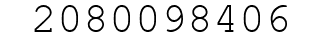Number 2080098406.