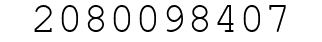Number 2080098407.