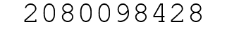 Number 2080098428.