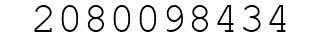 Number 2080098434.