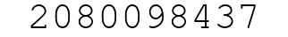 Number 2080098437.