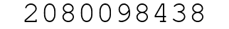 Number 2080098438.