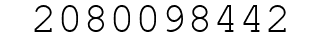 Number 2080098442.