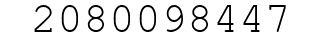 Number 2080098447.