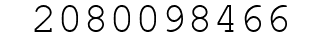 Number 2080098466.