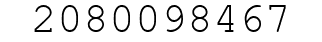 Number 2080098467.