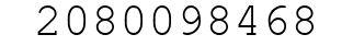 Number 2080098468.