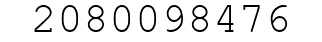 Number 2080098476.