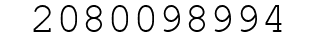 Number 2080098994.