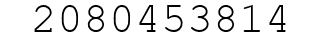 Number 2080453814.
