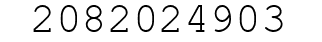 Number 2082024903.