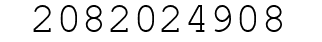 Number 2082024908.