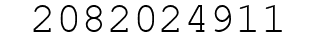 Number 2082024911.