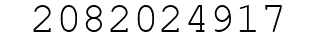Number 2082024917.